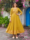 Womaniya Vol 15 By Blue Hills Rayon Foil Printed Anarkali Kurtis Wholesale Shop In Surat
